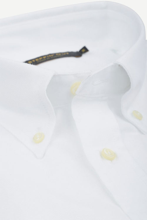 Overhemd twill wit