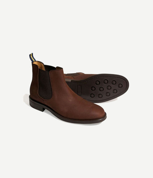Chelsea boots bruin