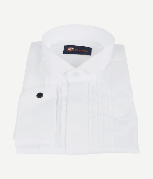 Smoking overhemd plisse | Regular-fit