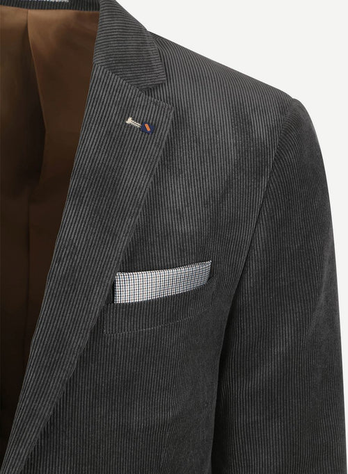 Suitable colbert heleen corduroy cosmos blauw