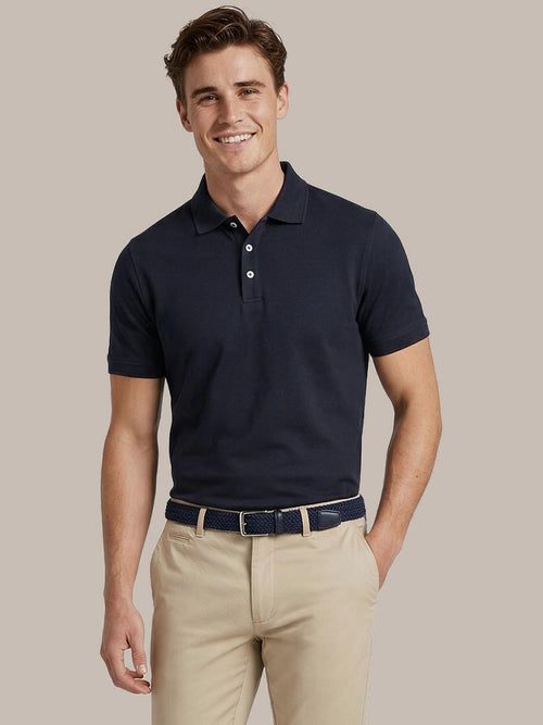 Boris poloshirt donkerblauw