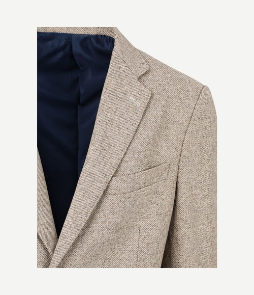 Colbert lamswol tweed beige