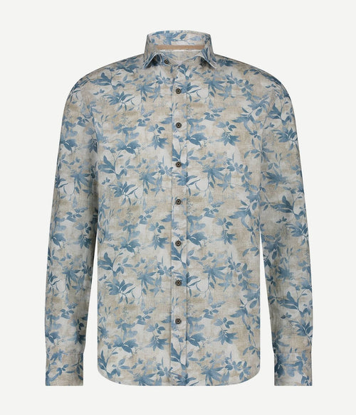 State of Art overhemd print struc | Regular-fit