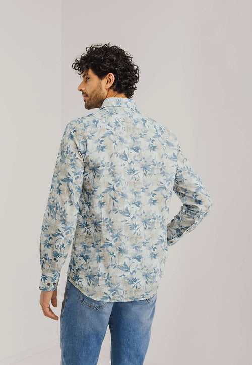 State of Art overhemd print struc | Regular-fit
