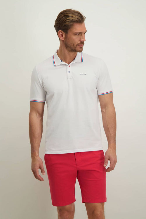 State of Art pique poloshirt wit