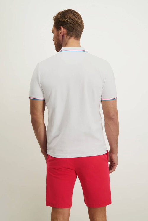 State of Art pique poloshirt wit