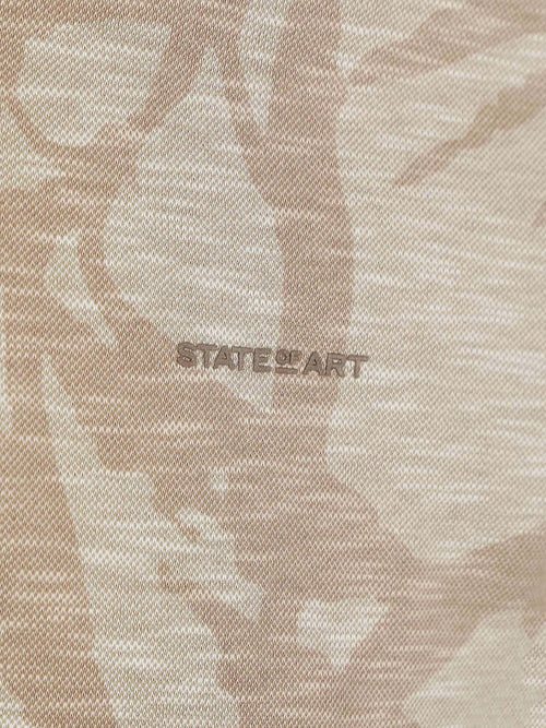 State of Art poloshirt faded leaf beige