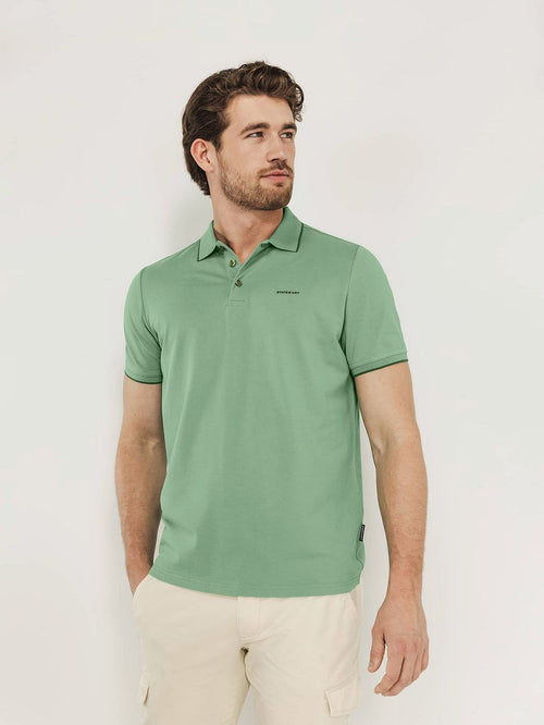 State of Art poloshirt piqué groen