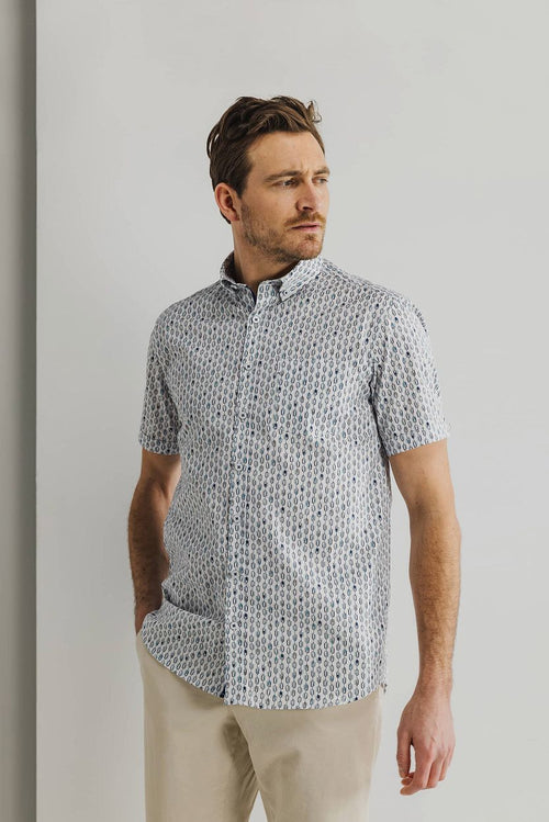 State of Art short sleeve overhemd print popli | Regular-fit