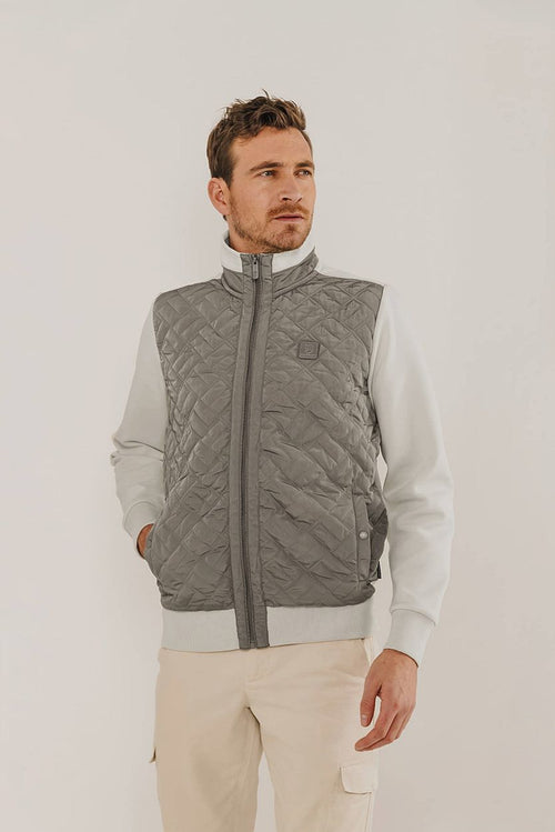 State of Art sweatvest bruin | Regular-fit