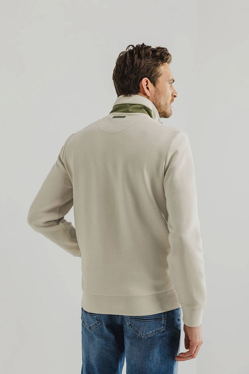 State of Art sweatvest groen | Regular-fit