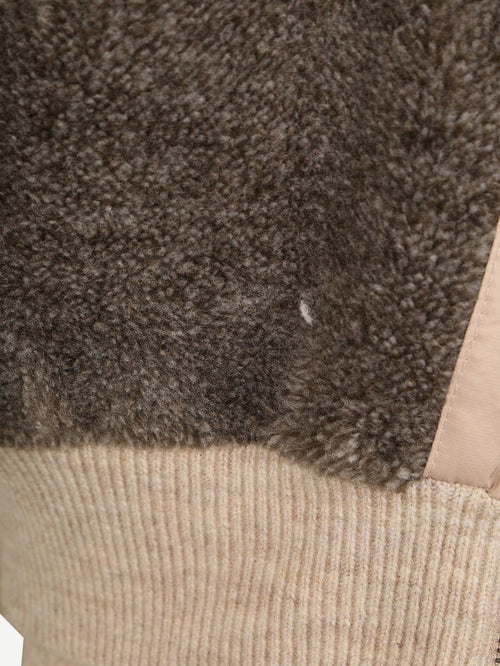 State of Art vest rib structure ecru | Regular-fit