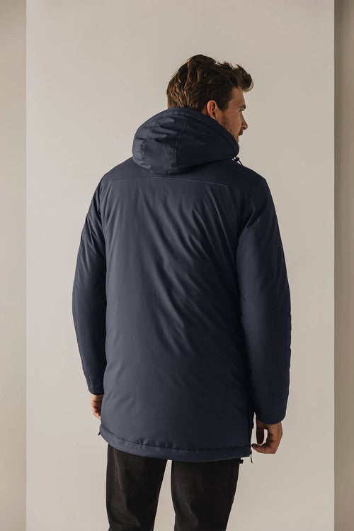 State of Art winterjas donkerblauw | Regular-fit