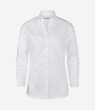 Blouse lauren Oxford dames lichtblauw