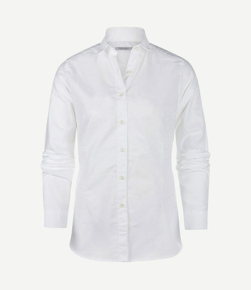 Blouse lauren Oxford dames lichtblauw
