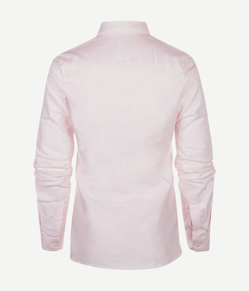 Steppin' Out blouse lauren Oxford dames lichtroze | Slim-fit
