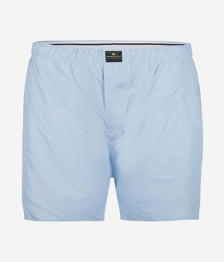Steppin' Out boxer mid blue poplin