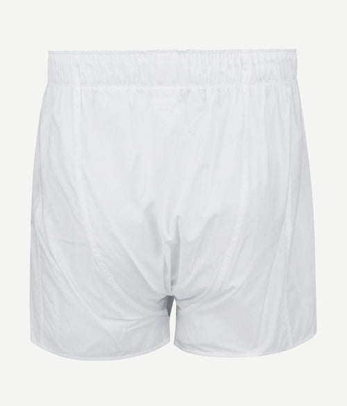 Steppin' Out boxershort solid poplin wit