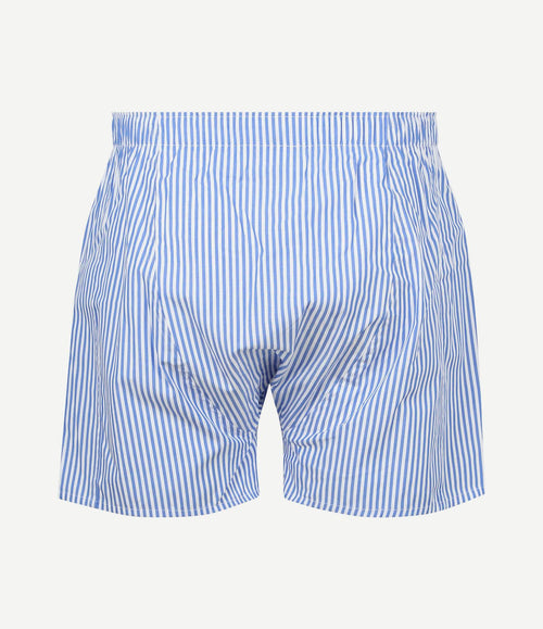 Boxershort stripe blauw