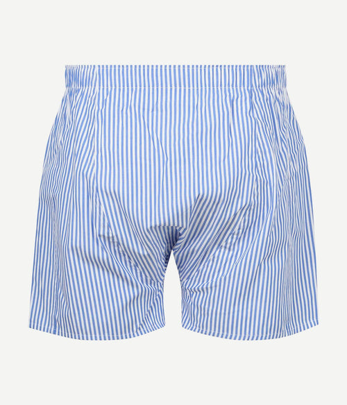 Boxershort stripe blauw