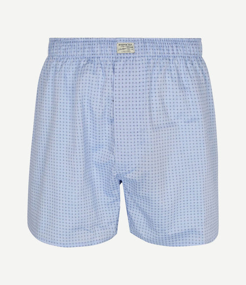 Boxershort Oxford licht blauw