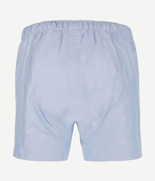 Boxershort Oxford lichtblauw