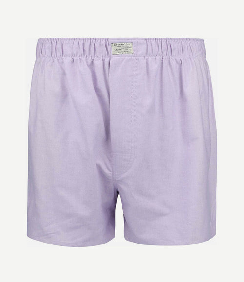 Boxershort Oxford paars