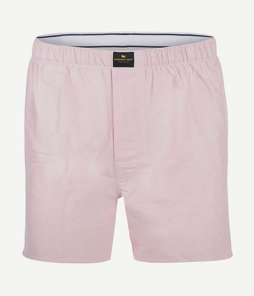 Steppin' Out boxershort Oxford roze