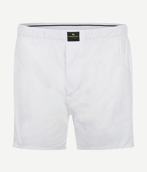 Steppin' Out boxershort poplin wit