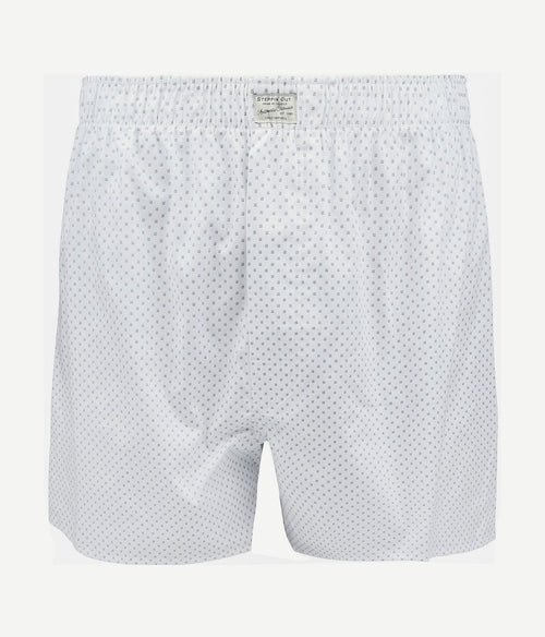 Steppin' Out boxershort print wit