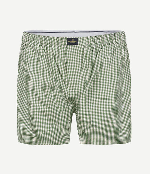 Boxershort vichy groen