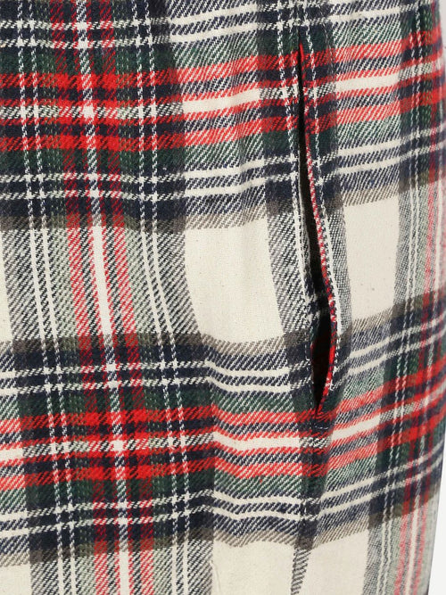 Loungebroek ruit multicolour