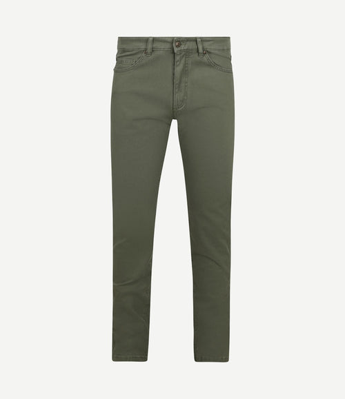 Broek 5-pocket johnson dark sage