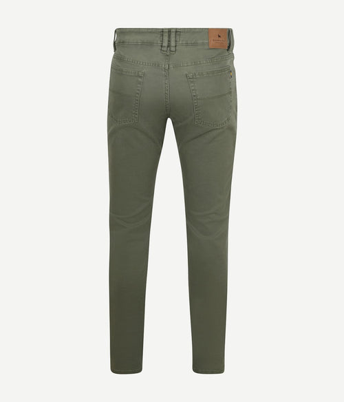 Broek 5-pocket johnson dark sage
