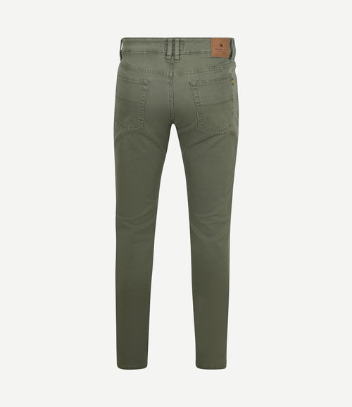 Broek 5-pocket johnson dark sage