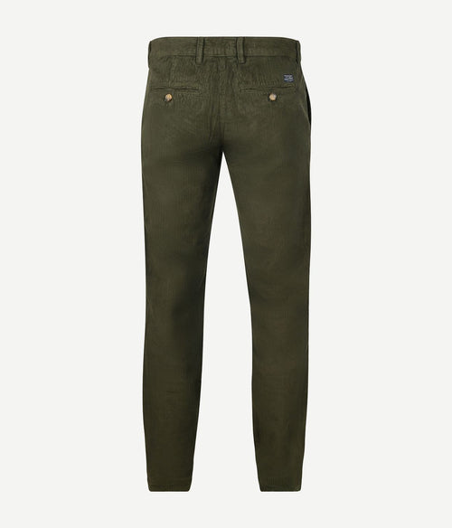 Steppin' Out chino flemm corduroy olive | Regular-fit