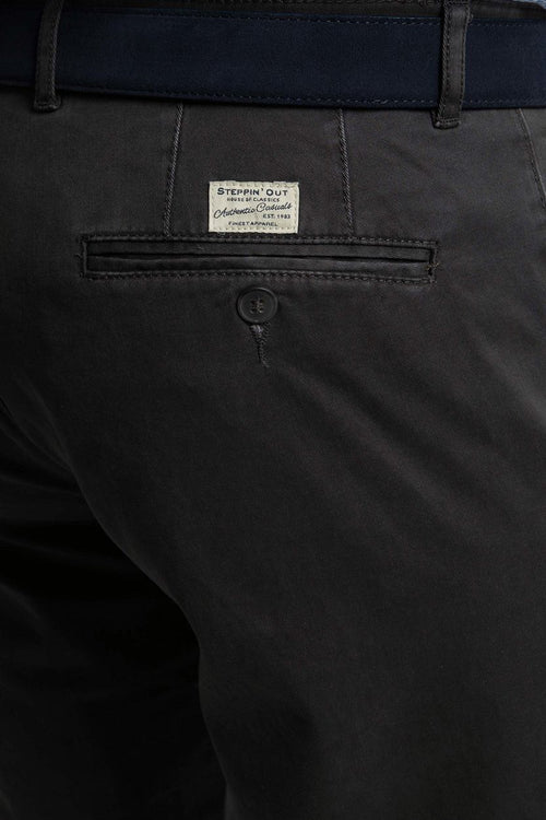 Steppin' Out chino newbury antraciet | Slim-fit