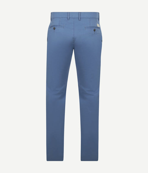 Steppin' Out chino newbury indigo blauw | Slim-fit