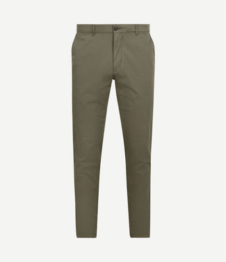 Chino newbury light twill olijfgroen