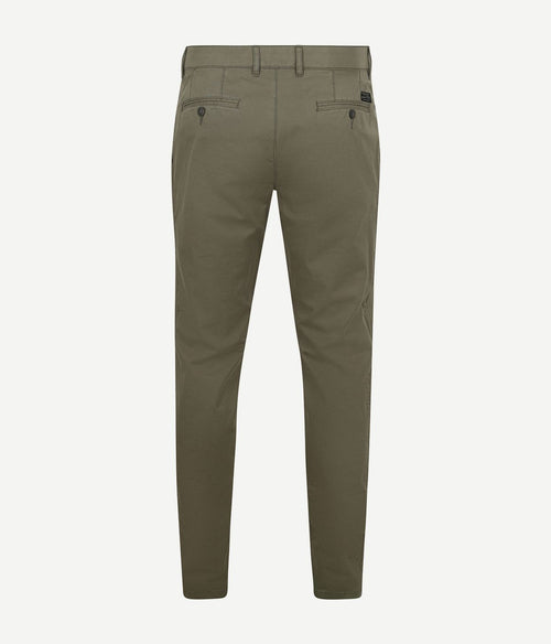 Chino newbury light twill olijfgroen