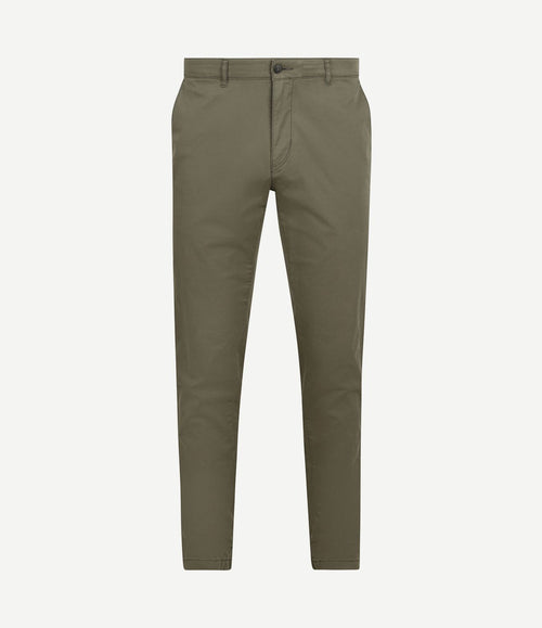 Chino newbury olijfgroen