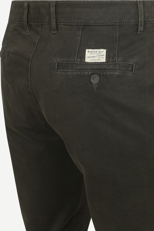 Steppin' Out chino newbury olive | Slim-fit