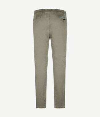 Steppin' Out chino northport olijfgroen | Slim-fit