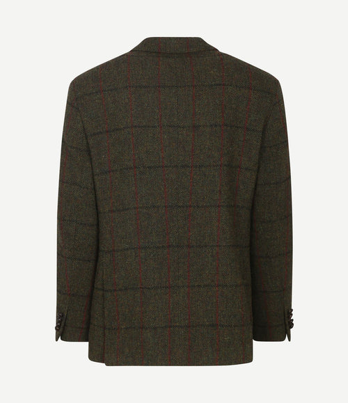 Colbert harris tweed donkergroen