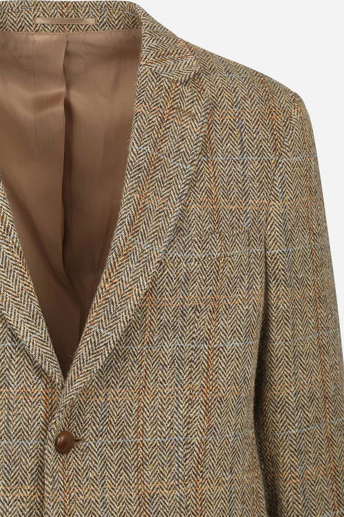 Steppin' Out colbert harris tweed beige | Slim-fit