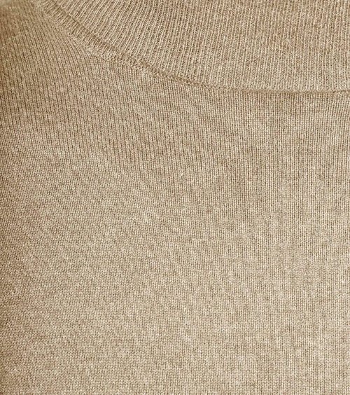 Steppin' Out coltrui cotton cashmere ecru | Regular-fit