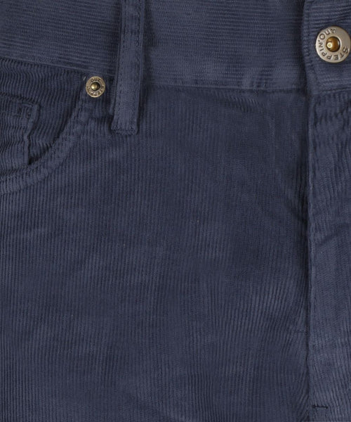 Steppin' Out corduroy broek johnson indigo blauw | Regular-fit