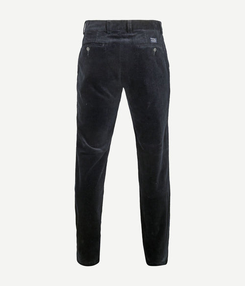 Steppin' Out corduroy chino blair donkerblauw | Regular-fit