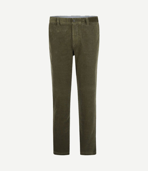 Corduroy chino blair olijfgroen