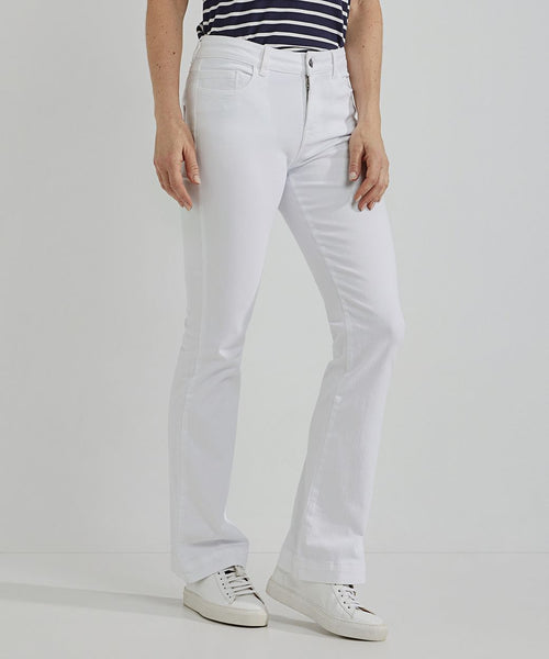 Steppin' Out dames flared jeans wit